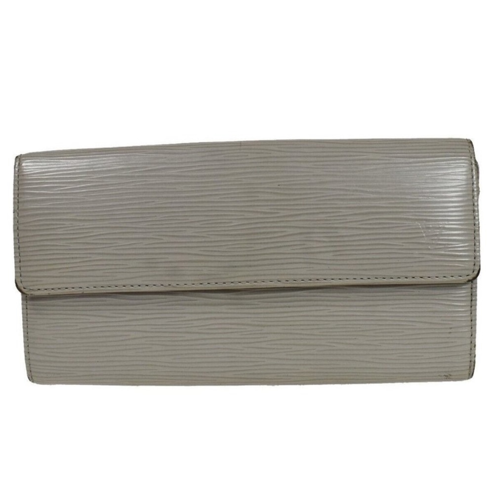 Authentic LV Grey Sarah Long Wallet